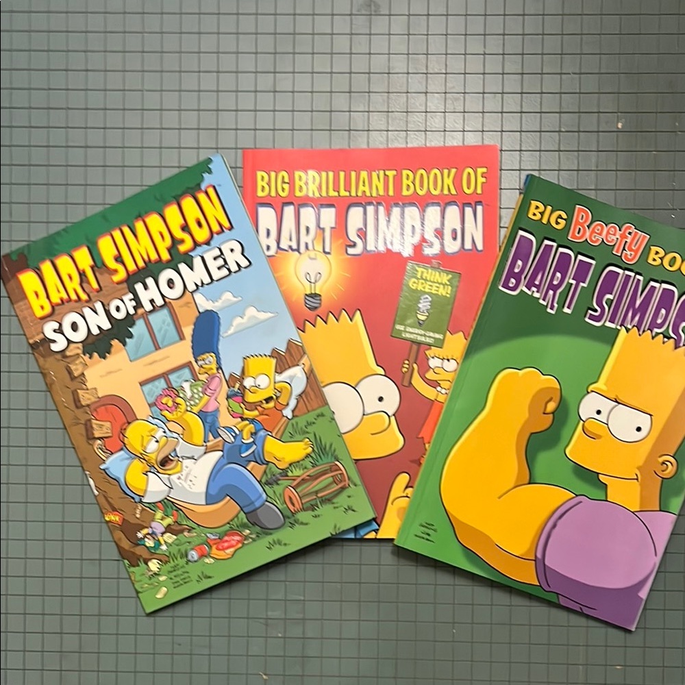 BART Simpson graphic comic lot